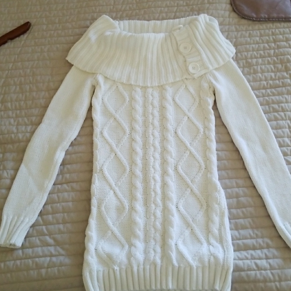 Guess Jeans white sweater